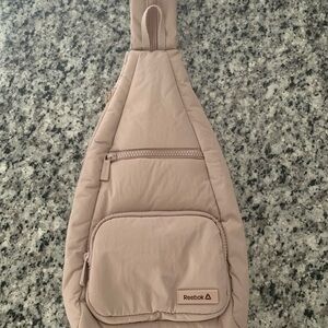 Reebok Tan Sling Backpack Bag